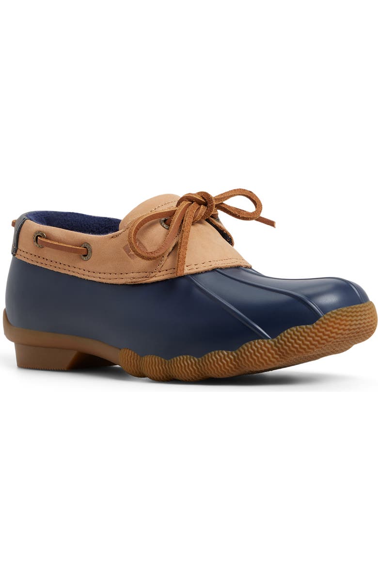 Sperry Saltwater Waterproof Rain Shoe, Main, color, Tan
