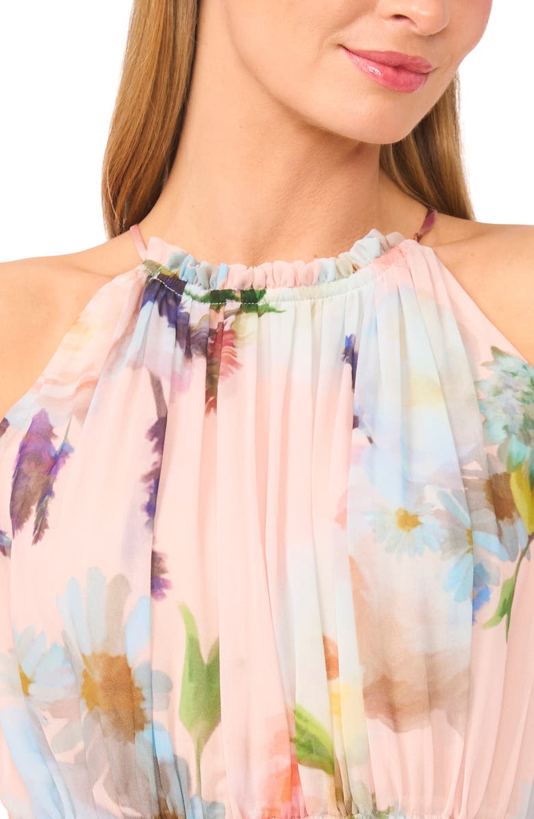 Ted Baker Jane Print Sleeveless Maxi Dress, Alternate, color, Morganite