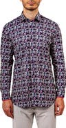 Maceoo Fibonacci Stretch Ascension 3321 Contemporary Fit Button-Up Shirt