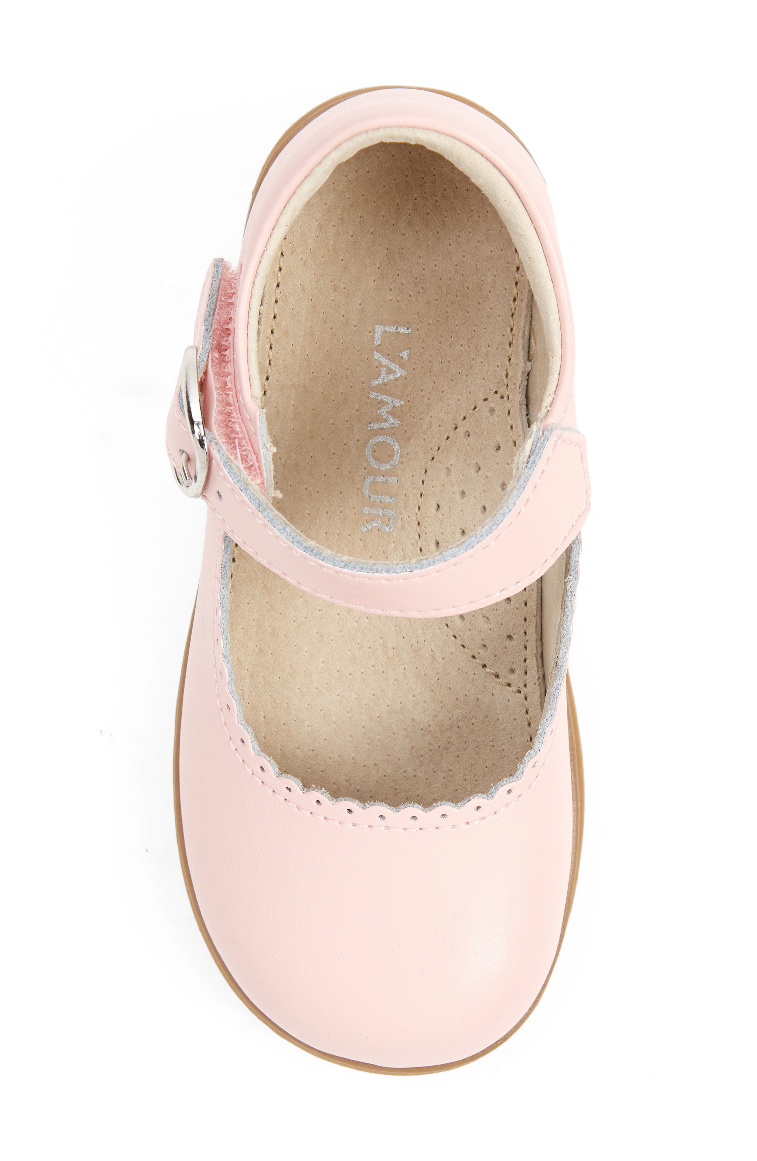 Kids' Chloe Scalloped Mary Jane, Alternate, color, PINK