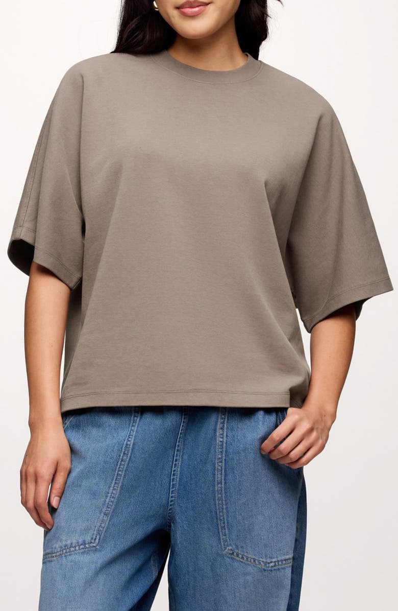 nuuds Street Dolman Sleeve T-Shirt, Main, color, Washed Cocoa