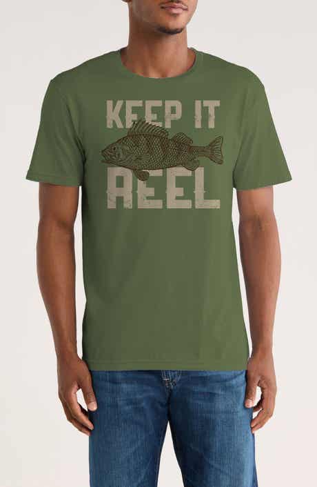 Monster Digital Duke & Sons Fish Reel Perch Cotton T-Shirt
