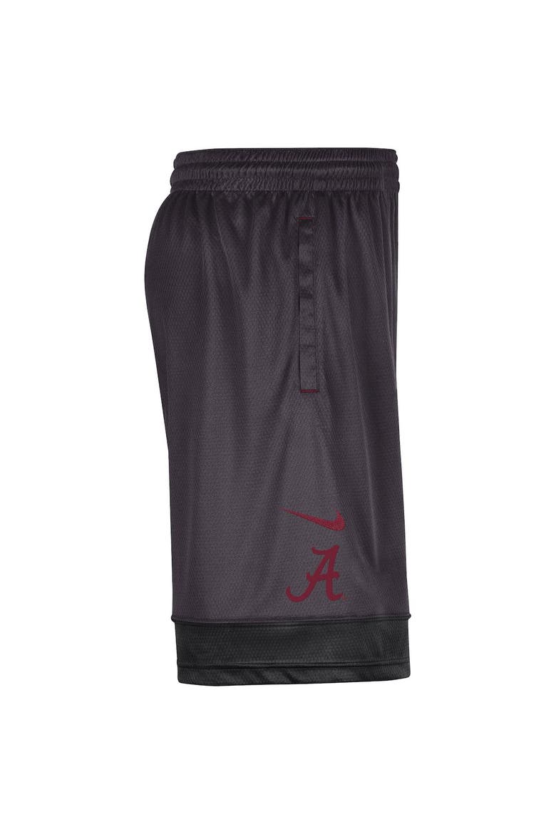 Men's Nike Charcoal Alabama Crimson Tide Performance Fast Break Shorts, Alternate, color, Charcoal