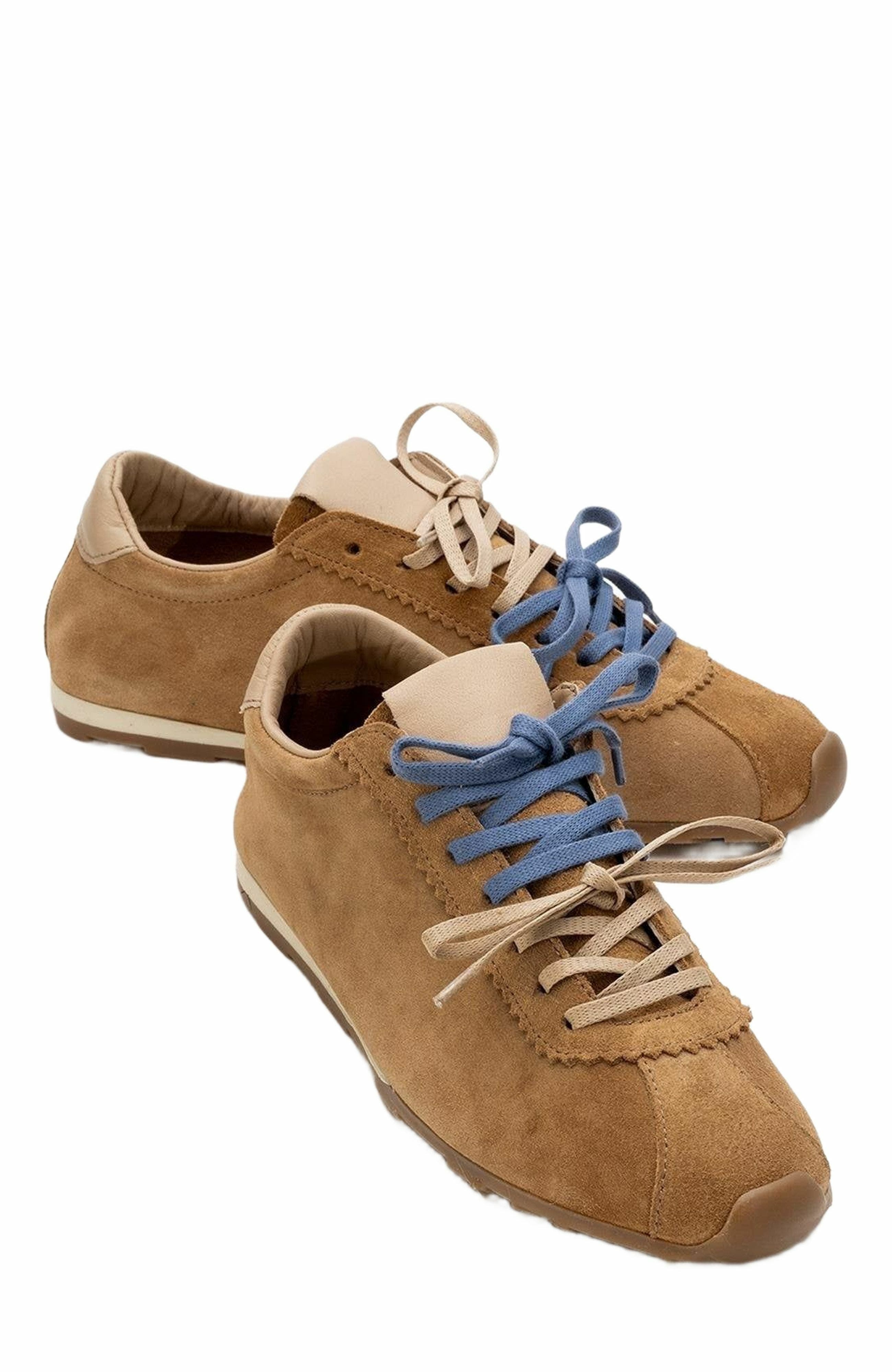  Cognac Suede Leather