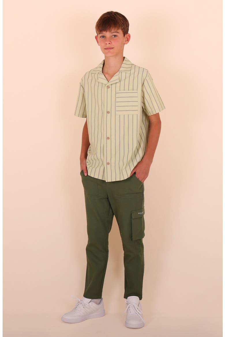 Kids' Cargo Pants, Alternate, color, KHAKI