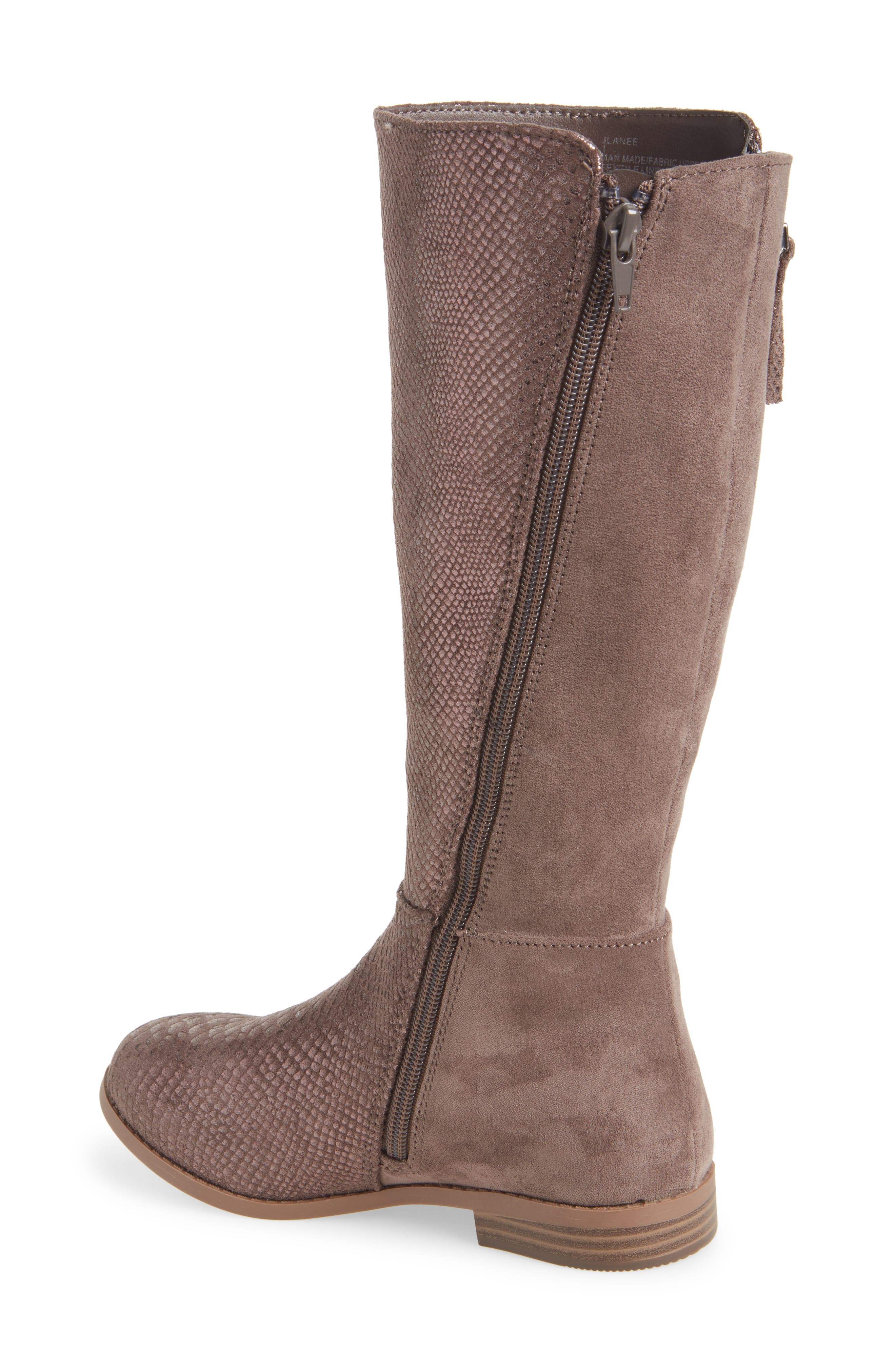 JLane Double Zip Boot, Alternate, color, TAUPE
