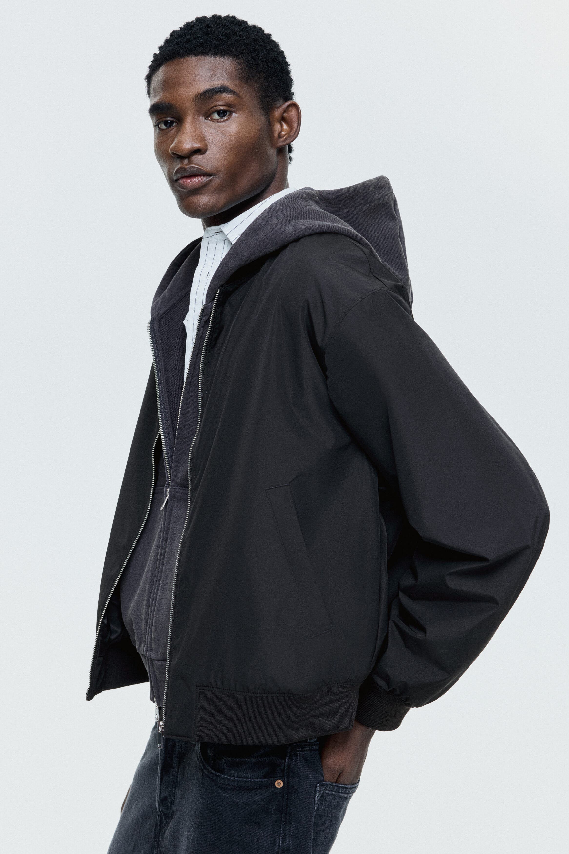 Мужские H&M Lightweight Bomber Jacket — фото 3