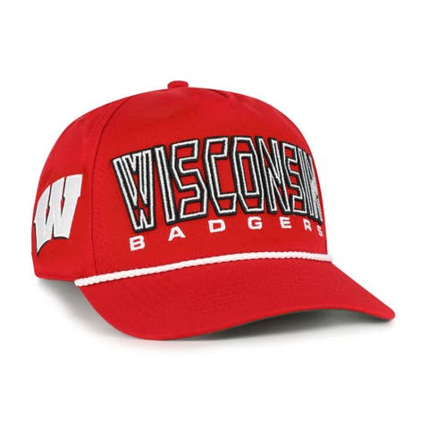 Youth '47 Red Wisconsin Badgers Byline Hitch Adjustable Hat