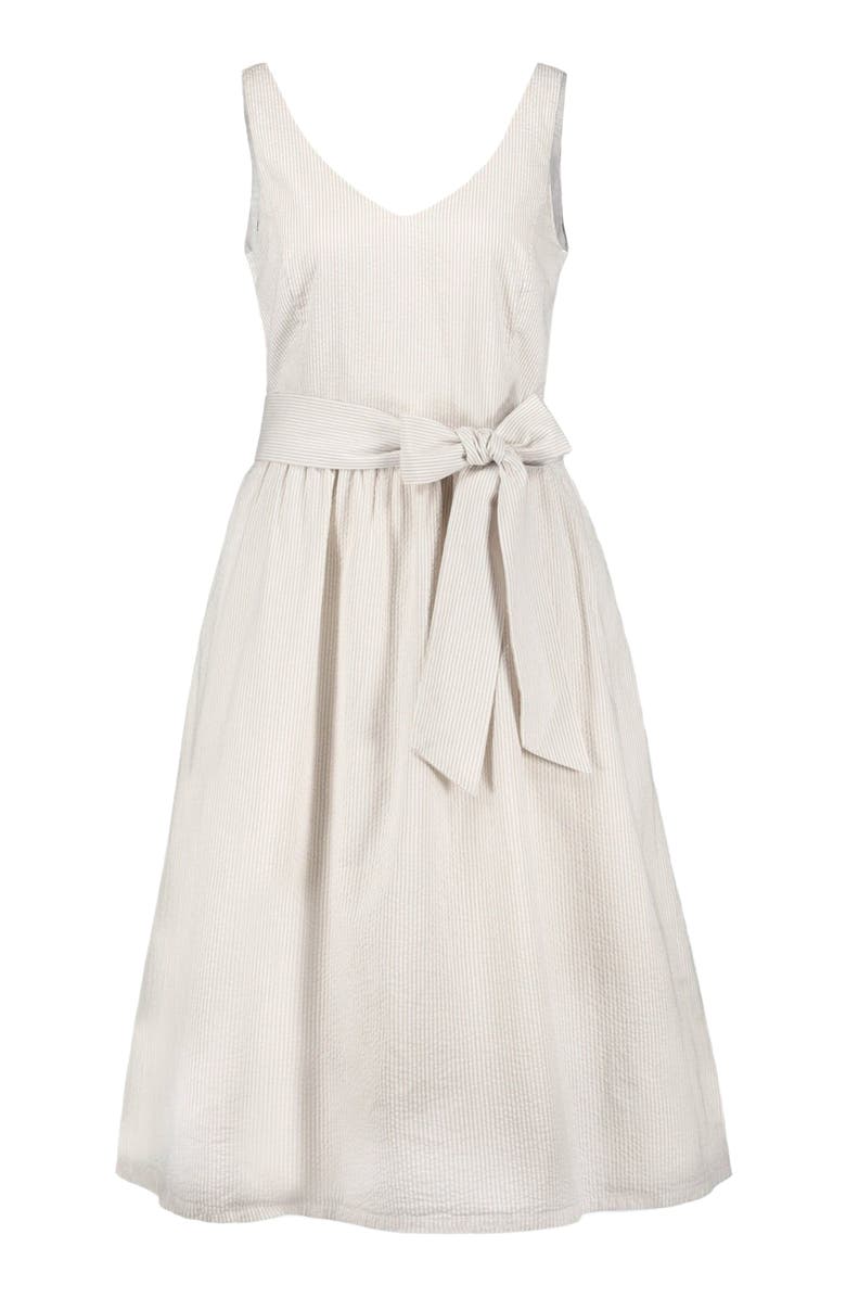 Hope & Henry Women's Organic A-Line Dress with Sash, Alternate, color, 