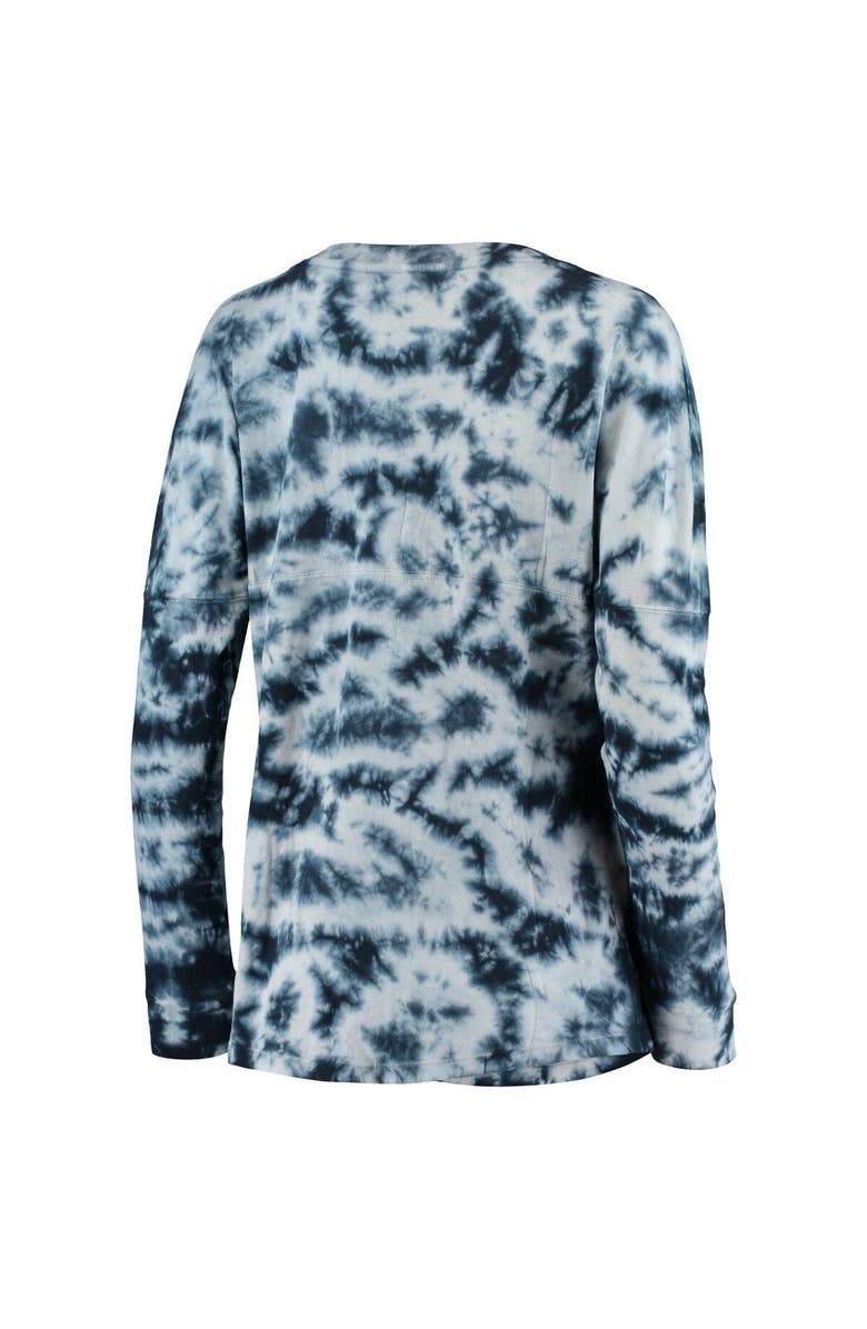 New Era Women's New Era Navy New York Yankees Tie-Dye Long Sleeve T-Shirt, Alternate, color, Navy