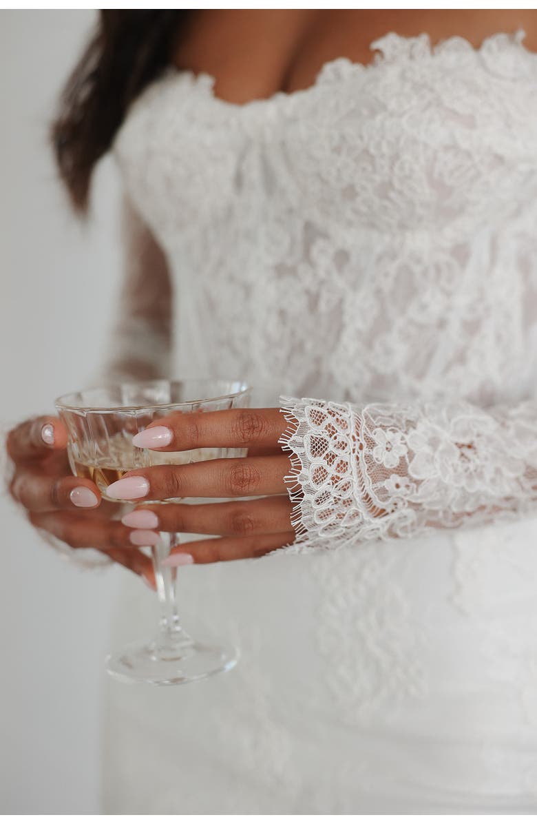 Untamed Petals Madeline Mini Dress, Alternate, color, Ivory