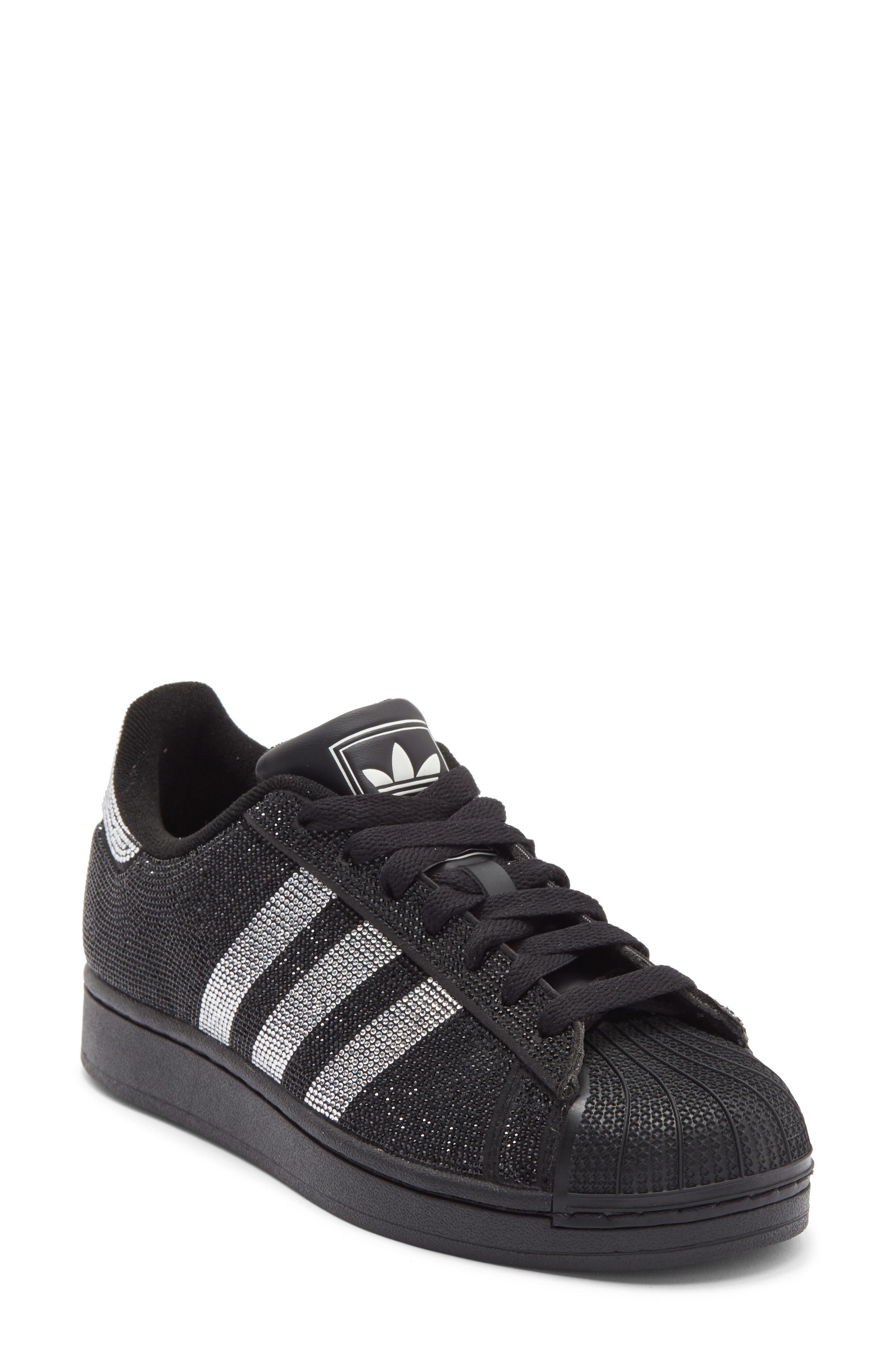 adidas Superstar II Sneaker, Main, color, Black/ Silver/ Off White
