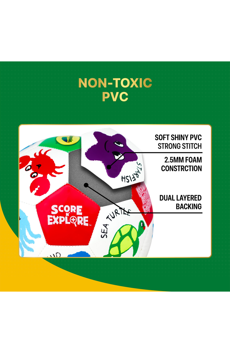 iconsportgroup Marine Animal Soccer Ball, Alternate, color, Marine Animal