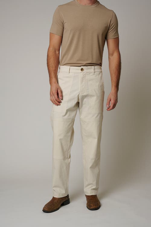 Leisure Lab Cotton Ripstop Pants In Northstar