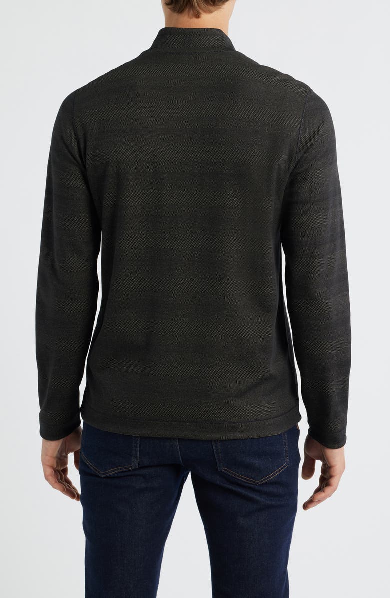 Johnston & Murphy XC4<sup>®</sup> Reversible Performance Quarter Zip, Alternate, color, Black/ Gold