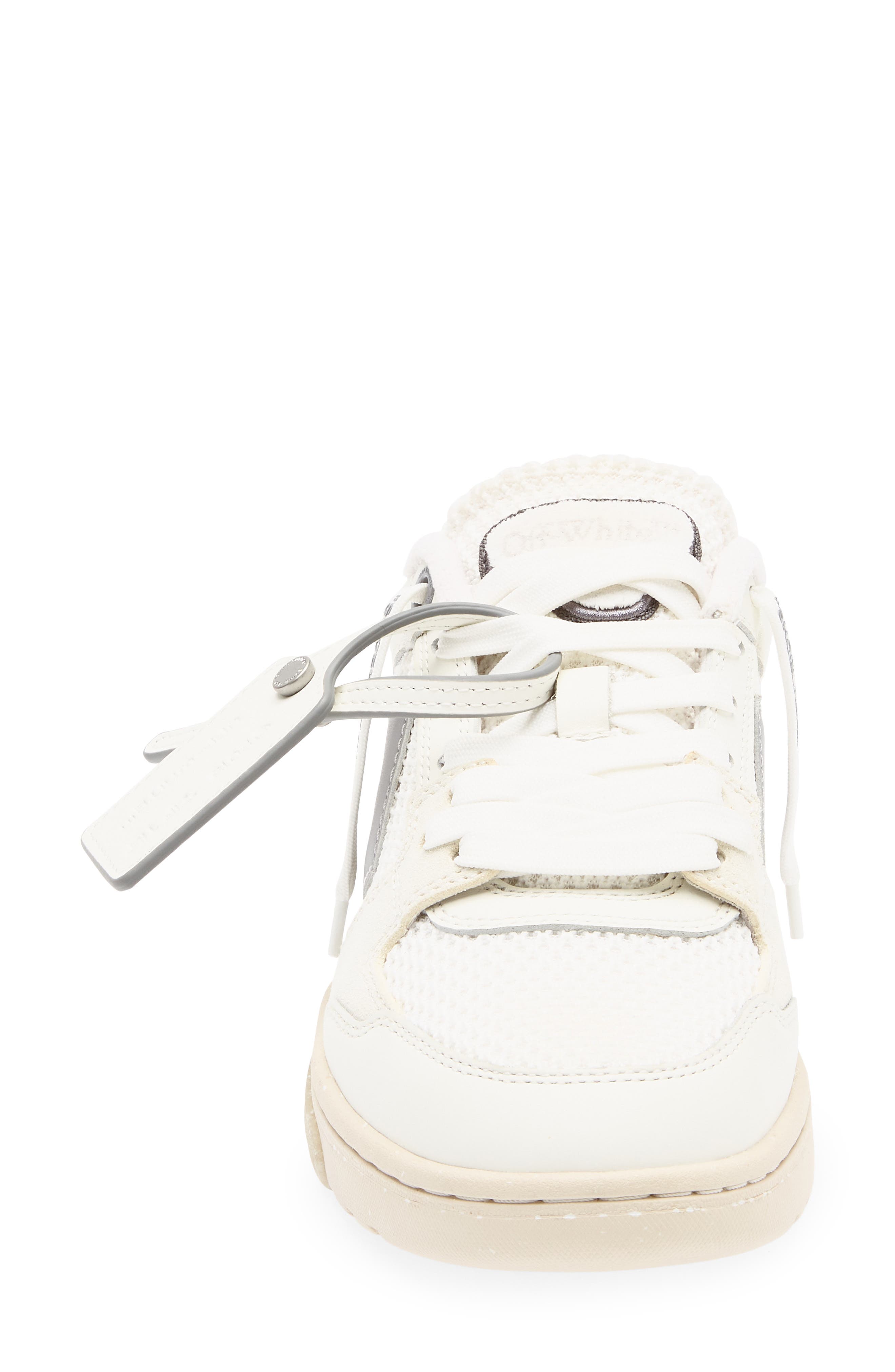 Off-White Slim Out of Office Sneaker, Alternate, color, White - Grey