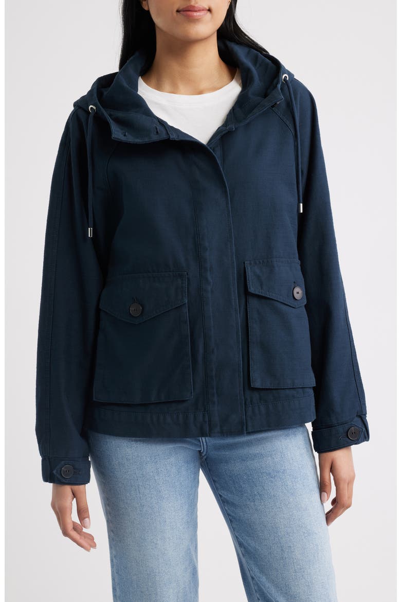 Blueberry Hooded Jacket, Alternate, color, BLUE BERRY