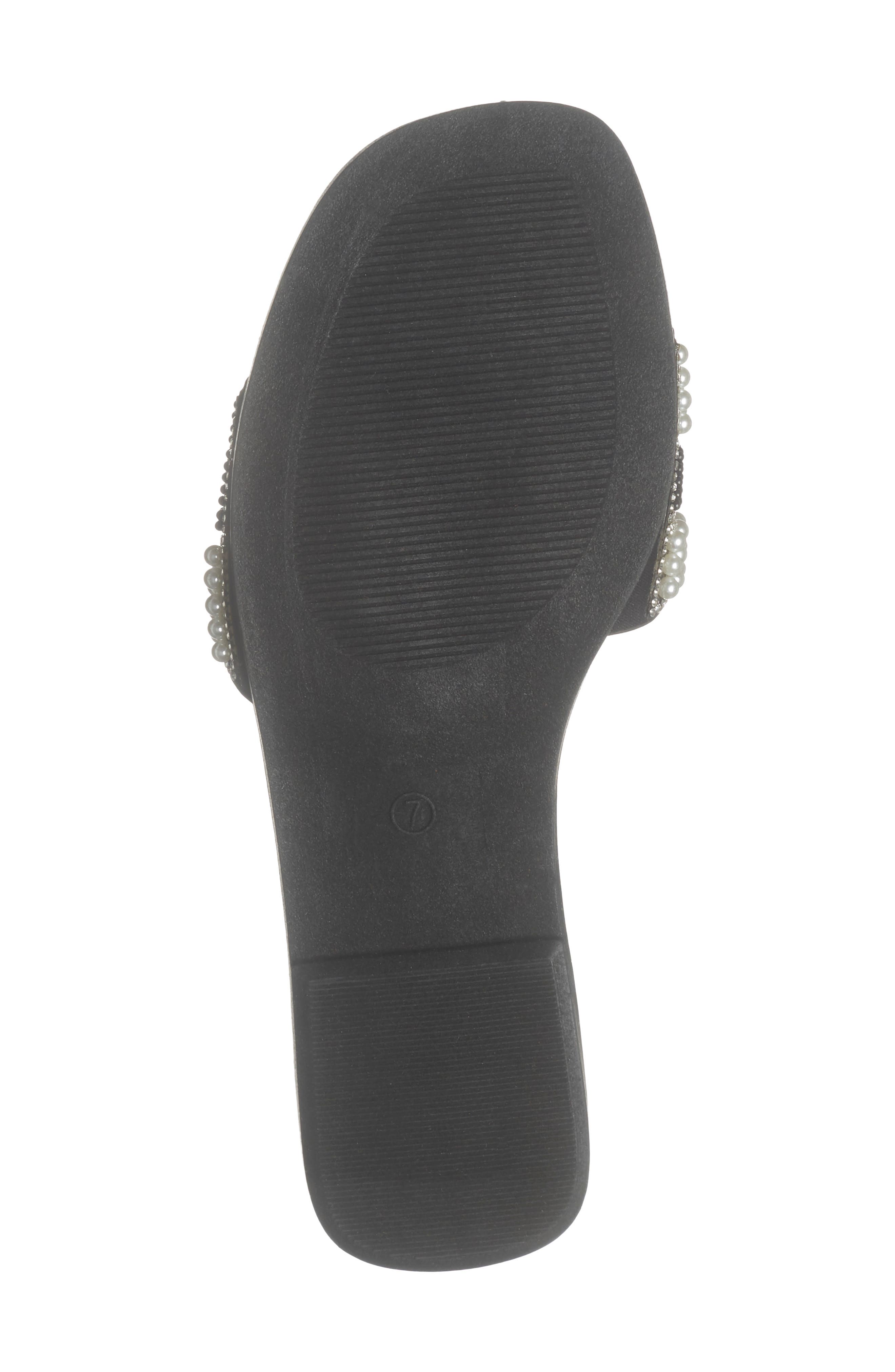 Rola Slide Sandal, Alternate, color, BLACK
