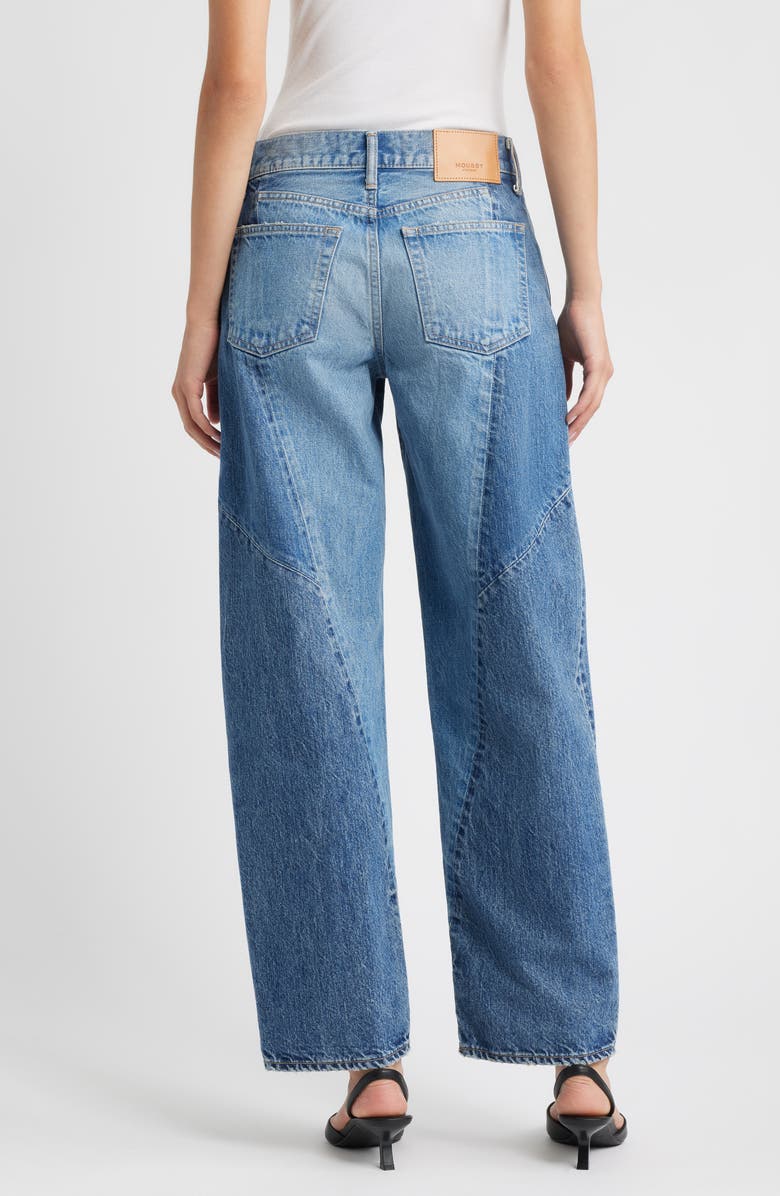 MOUSSY VINTAGE Micco Remake Tapered Wide Leg Jeans, Alternate, color, Blue