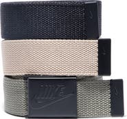Nike Set of 3 Webbed Belts