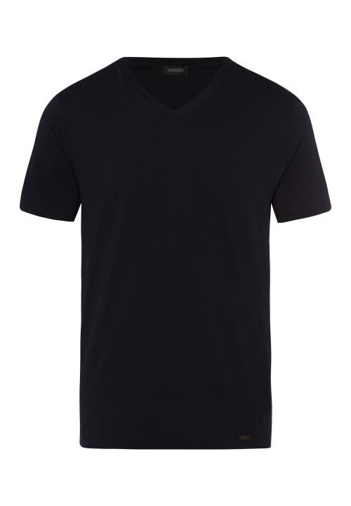 Hanro Cotton Superior T-shirt In Black