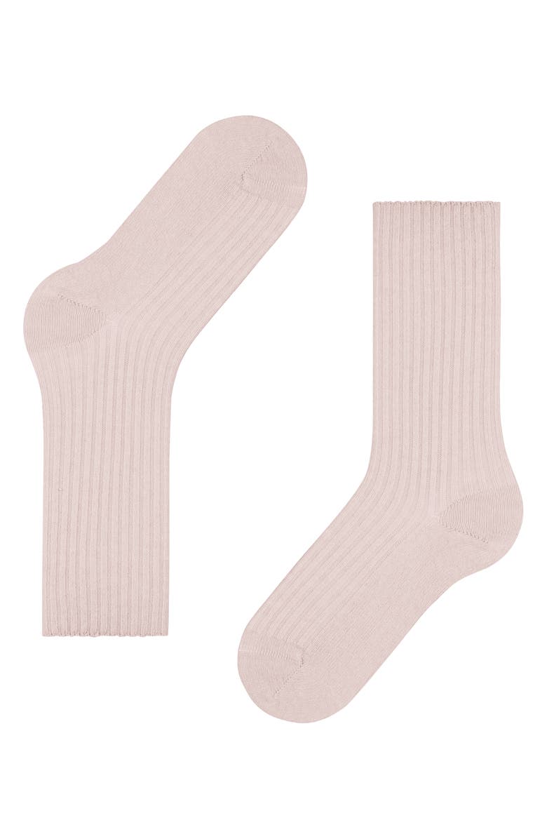 Falke Cosy Wool Blend Boot Socks, Alternate, color, Light Pink