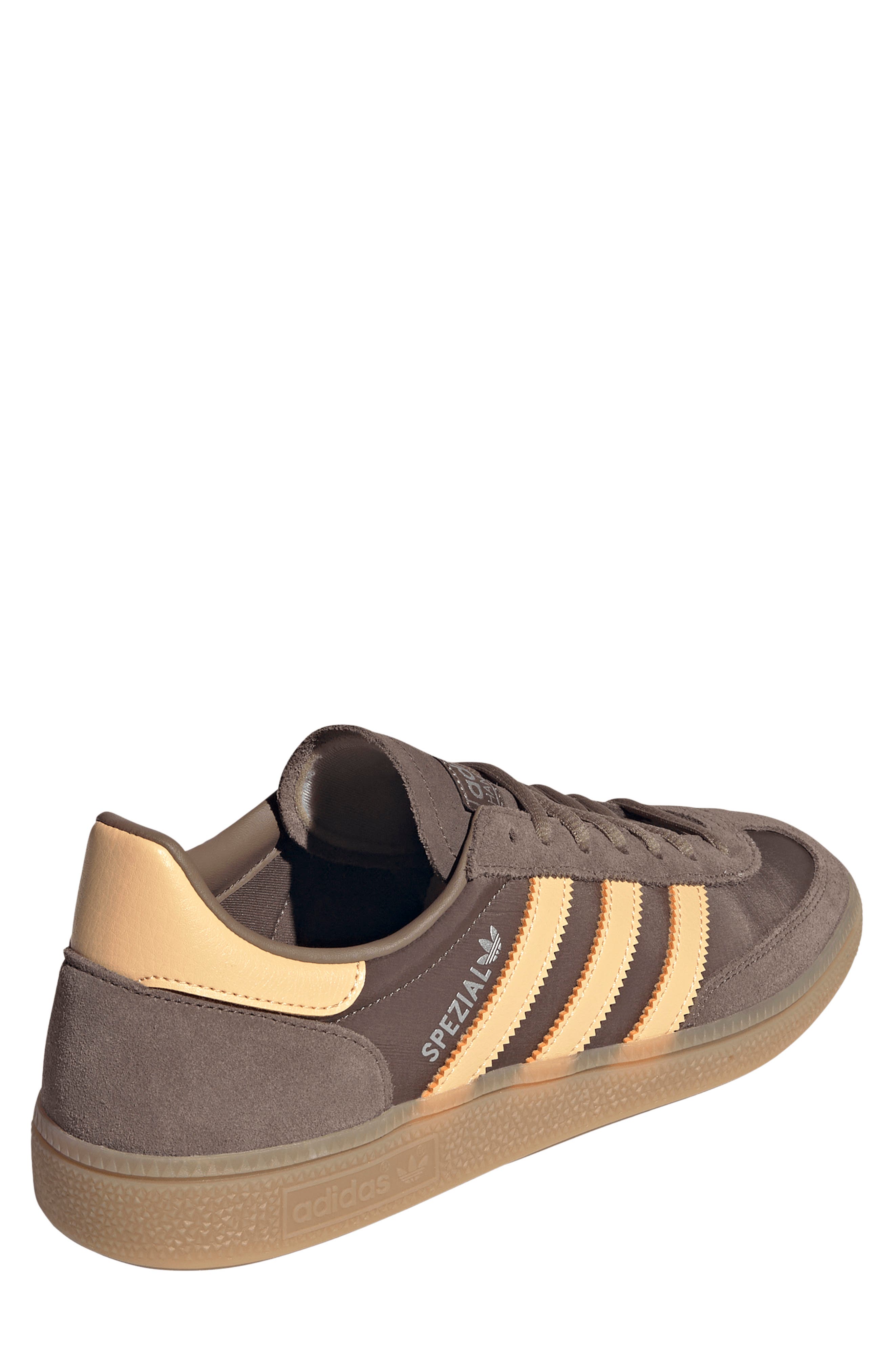 Gender Inclusive Handball Spezial Sneaker, Alternate, color, EARTH STRATA/ AMBER/ GUM
