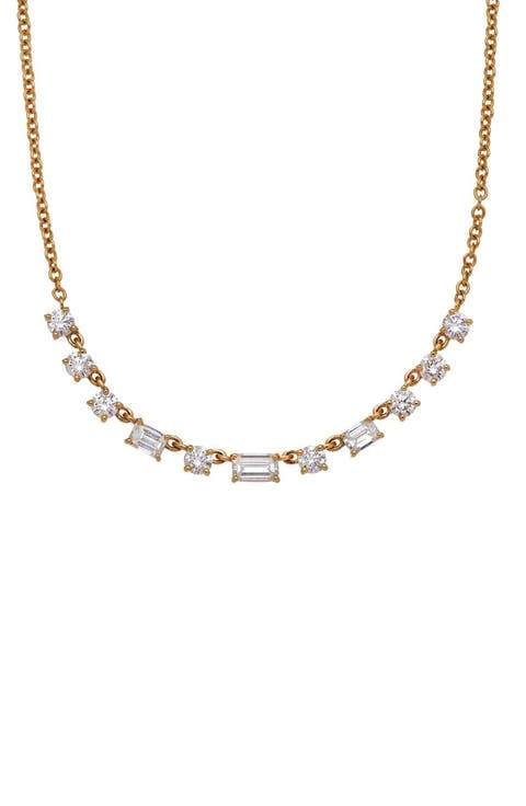 Madison Diamond Station Necklace