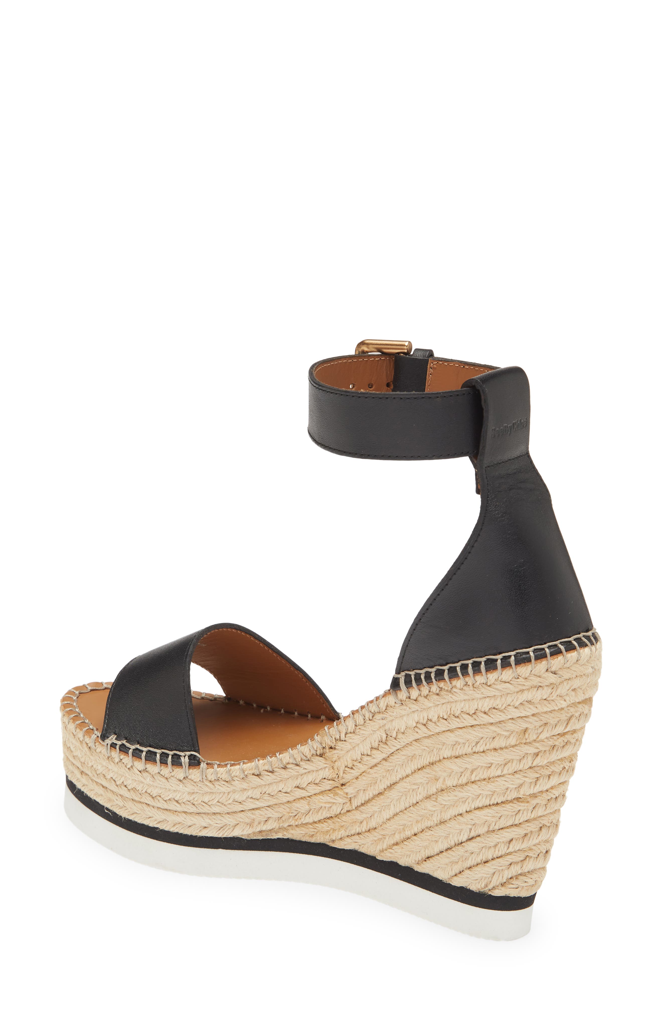 See by Chloé 'Glyn' Espadrille Wedge Sandal, Alternate, color, 