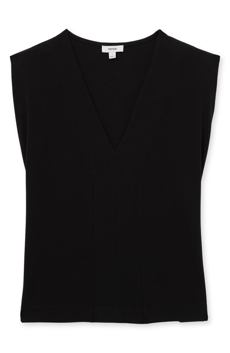 Reiss Dixie Cap Sleeve Top, Alternate, color, 