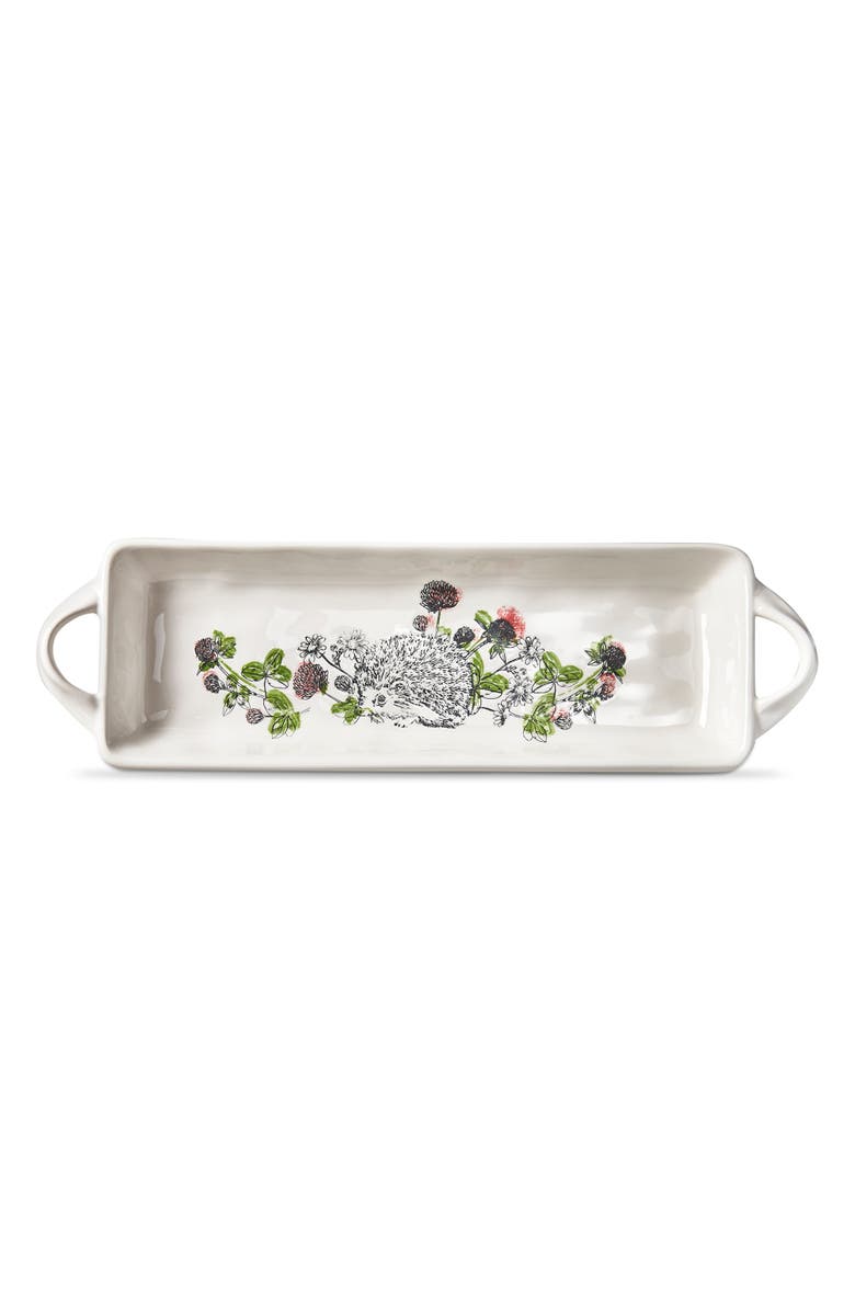 tag Hedgehog Ceramic Serving Platter Multicolor Dishwasher Safe, Main, color, Multicolored