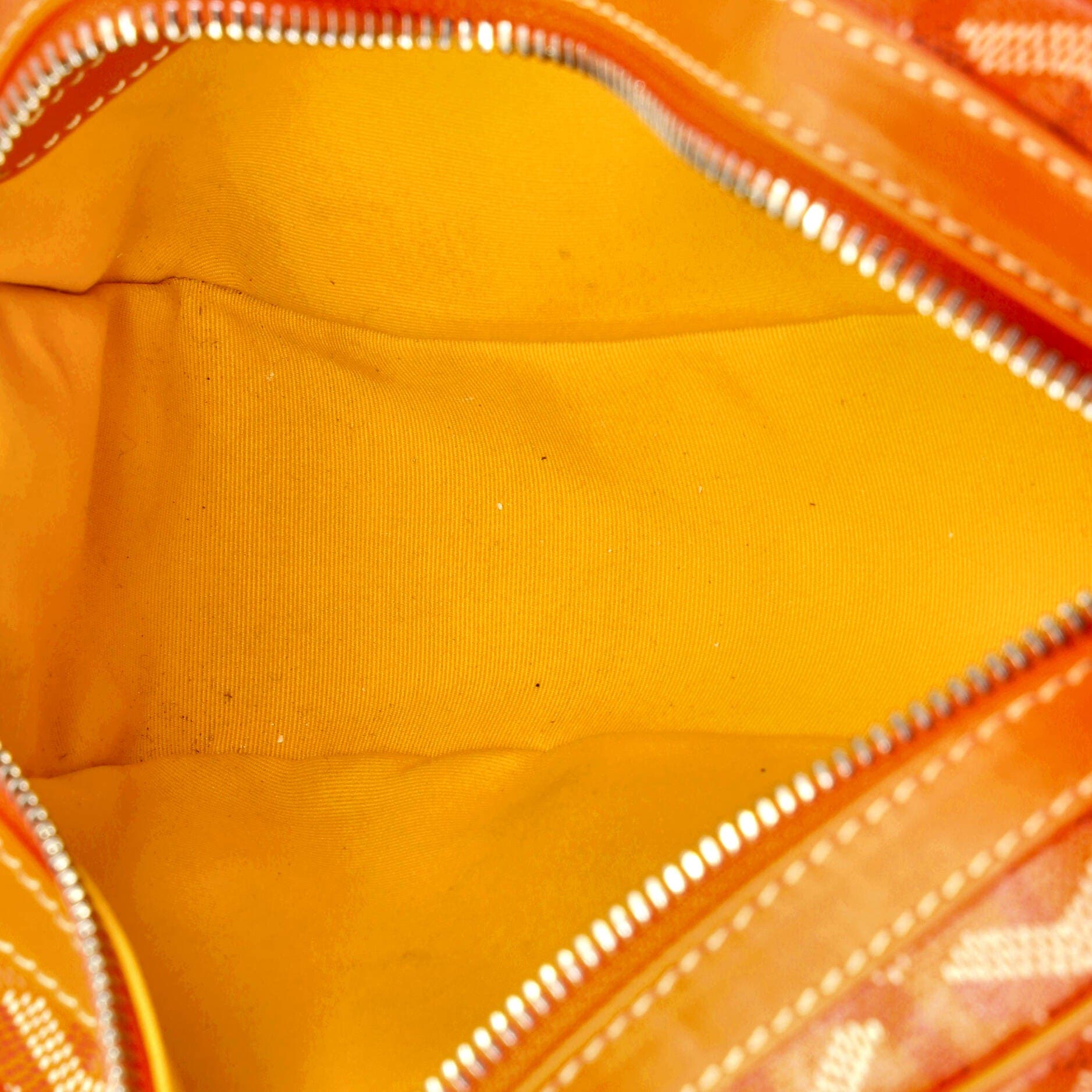 Pre-Owned Goyard Cap Vert Bag Coated Canvas, Alternate, color, Orange