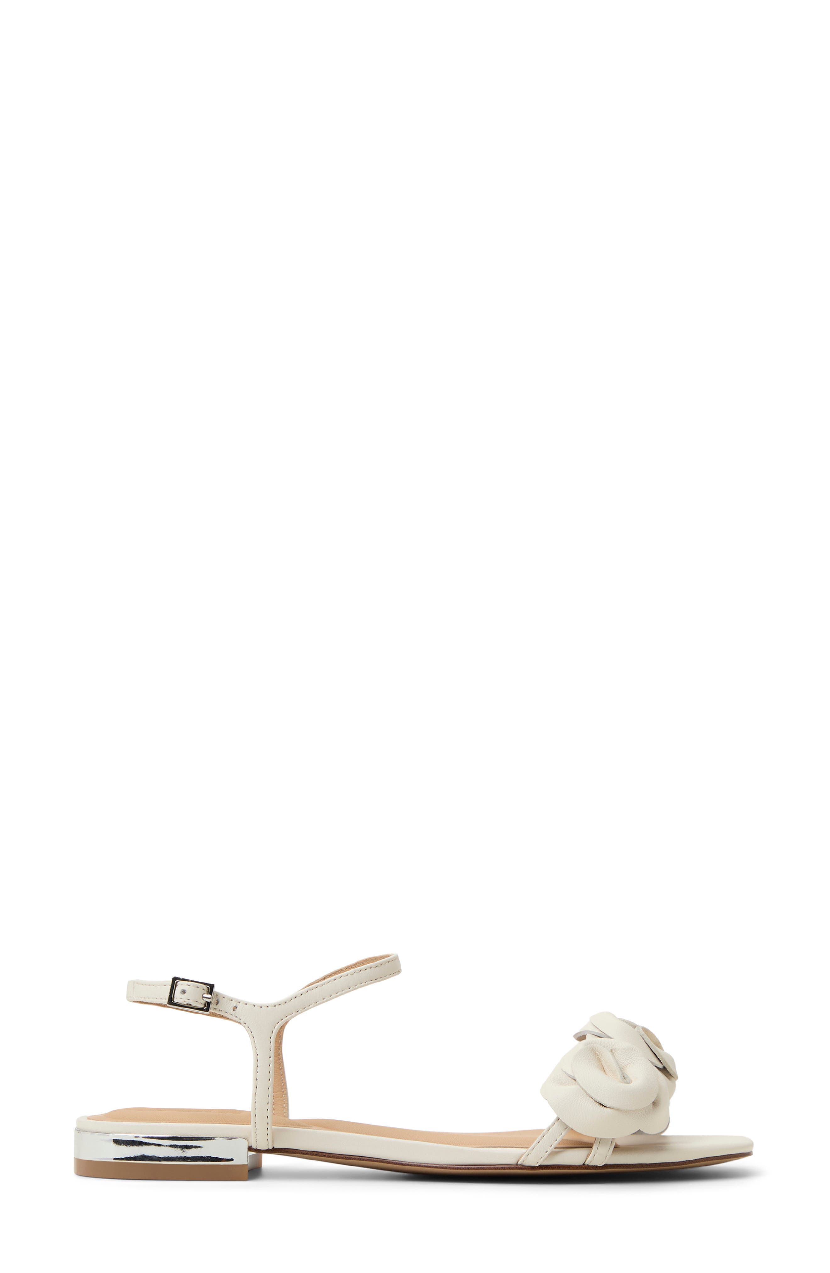 Ted Baker London June Ankle Strap Sandal, Alternate, color, Ivory