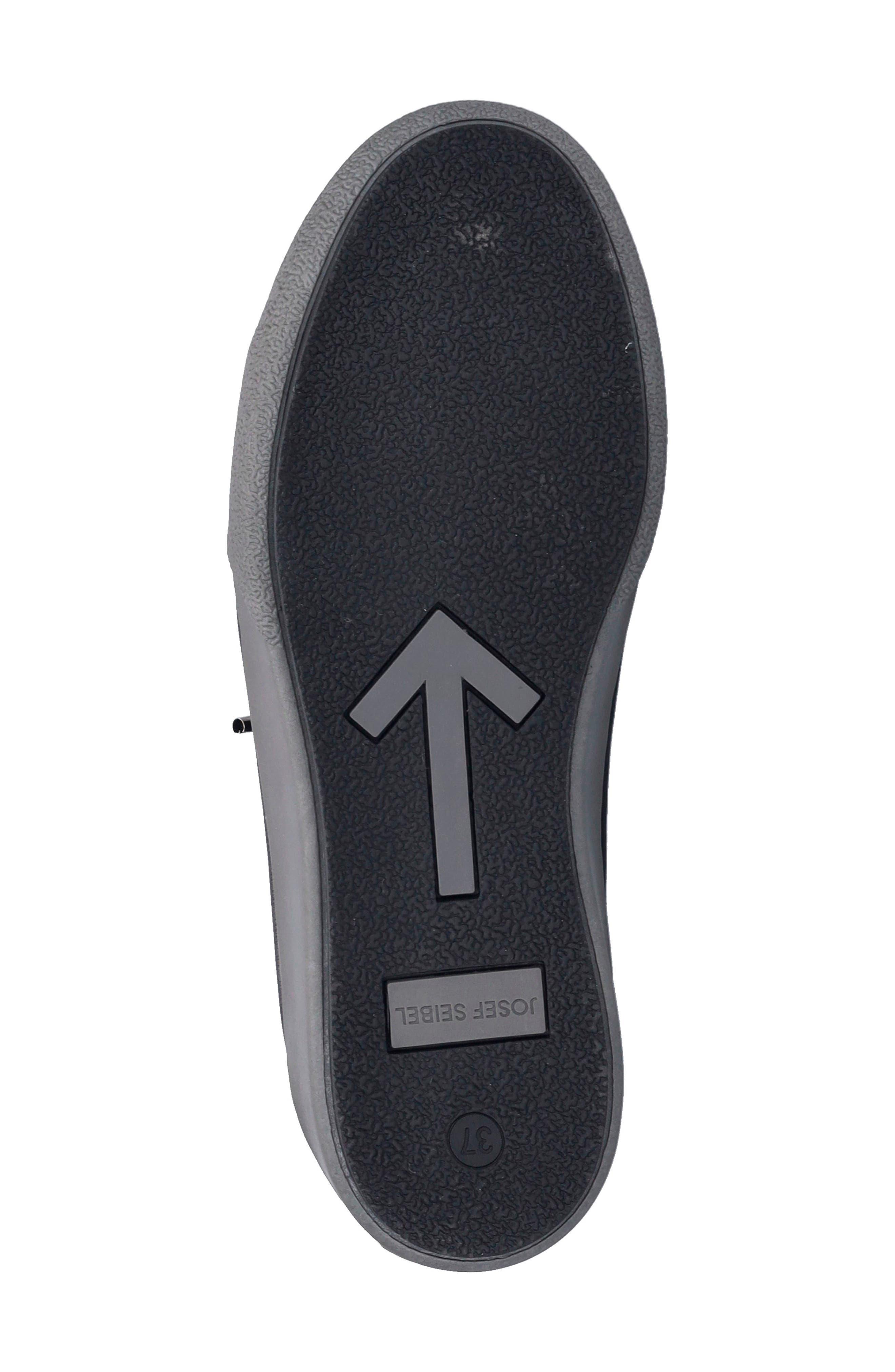 Josef Seibel Claire 24 Sneaker, Alternate, color, Black