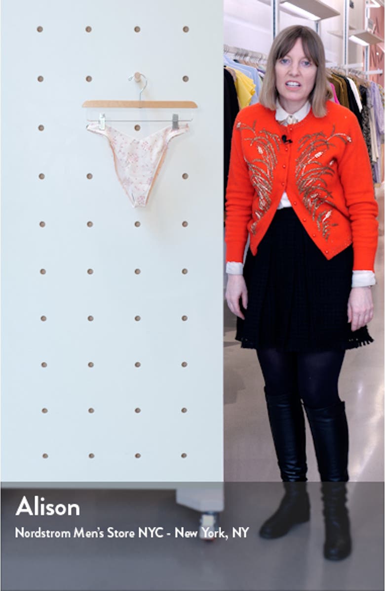 Enzo Floral Bikini Bottoms, sales video thumbnail