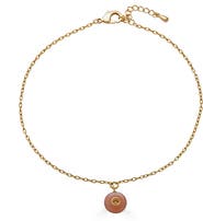 Loni Paul Jewelry Peach Moonstone and Citrine Inlay Necklace
