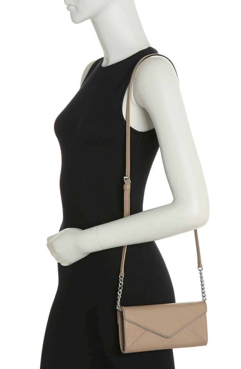 Rebecca Minkoff Cleo Wallet on a Chain, Alternate, color, 