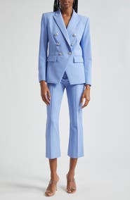 Veronica Beard Jaya Stretch Crop Pants