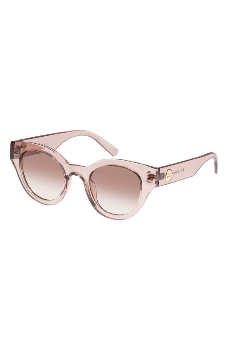 Le Specs Deja Nu 49mm Cat Eye Sunglasses, Alternate, color, Rosewater