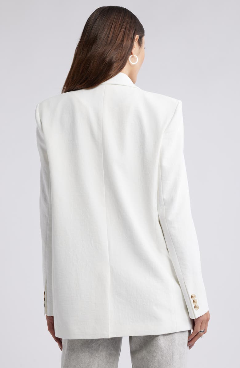 Open Edit The Curator Relaxed Blazer, Alternate, color, Ivory