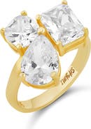 SHYMI Cubic Zirconia Cocktail Ring
