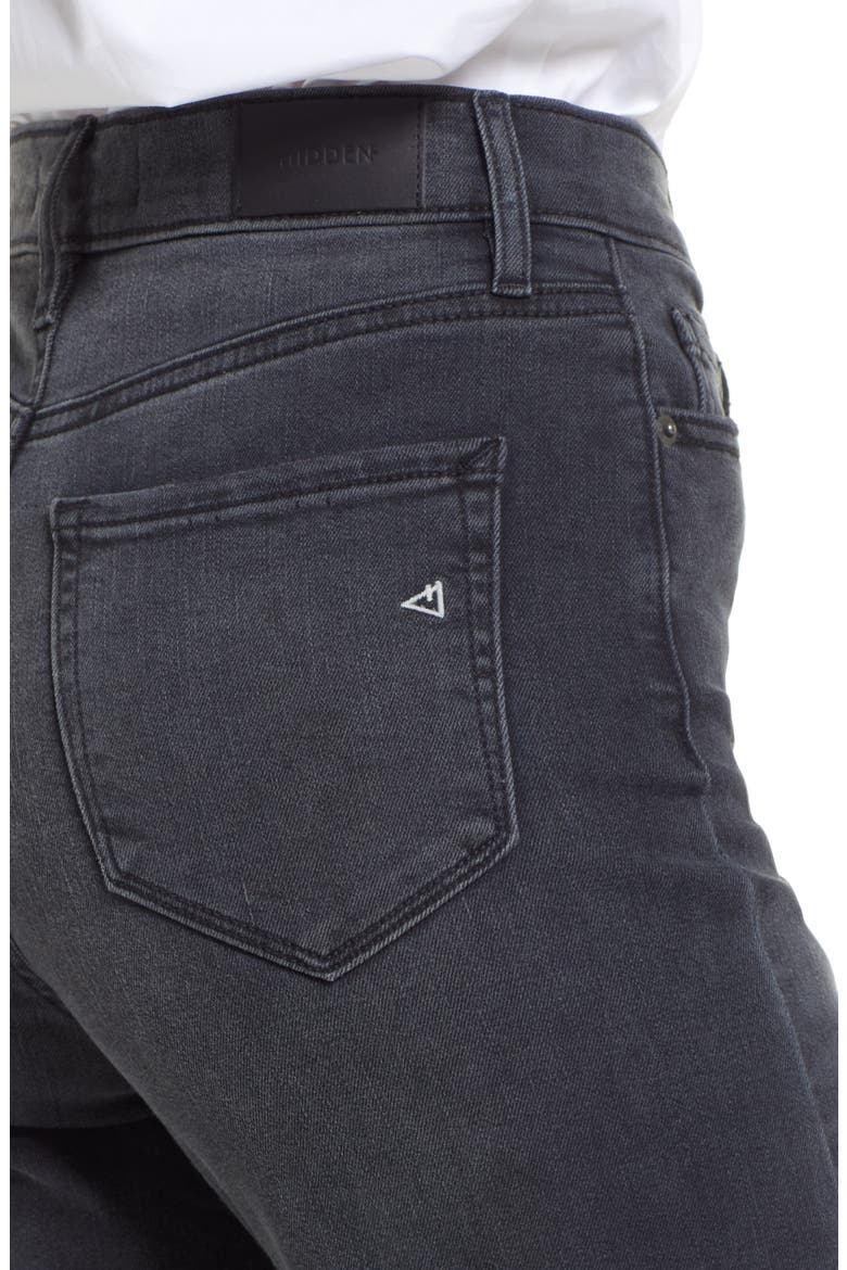 Women's High Waist Wide Leg Jeans, Alternate, color, BLACK