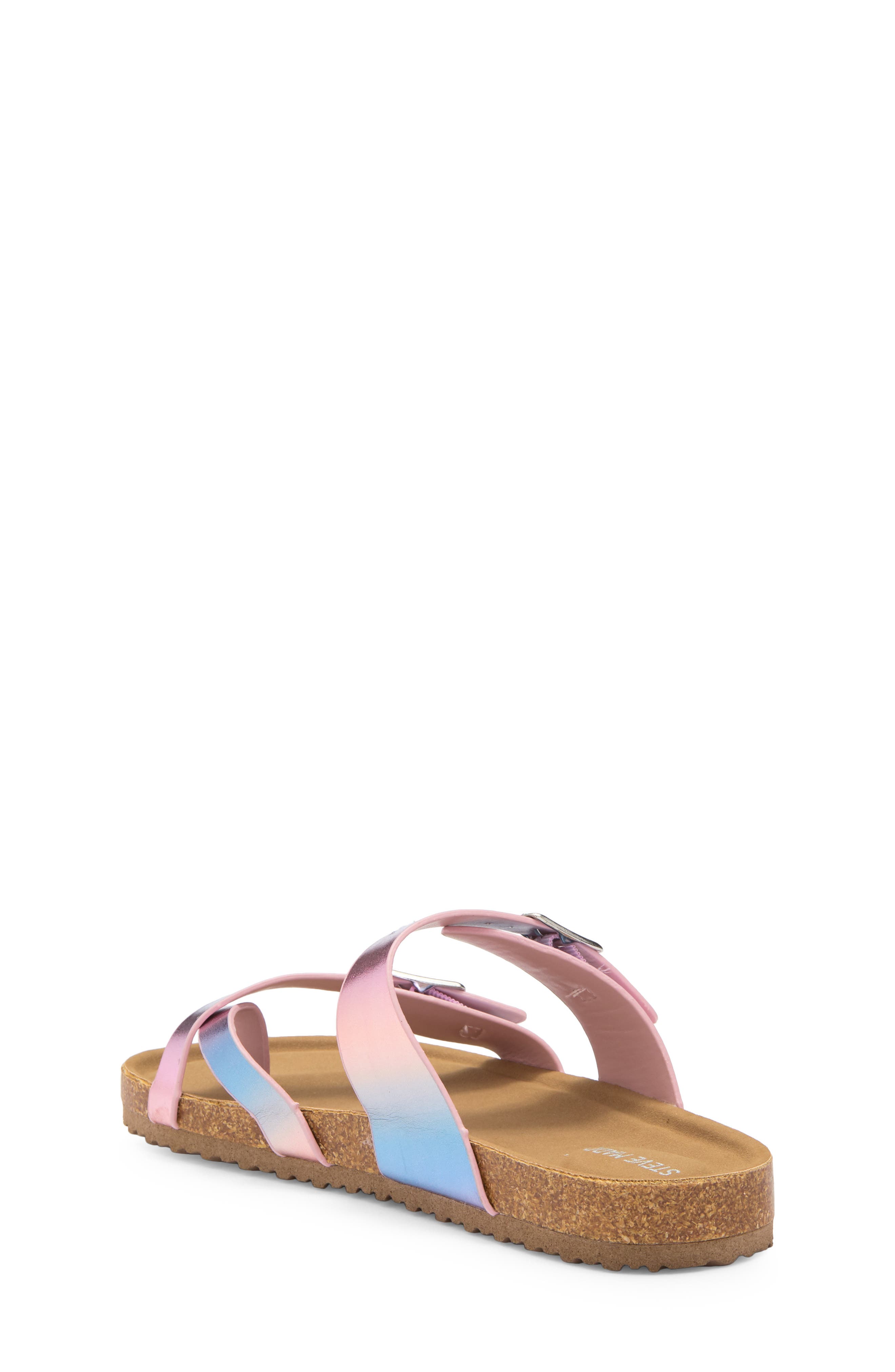 Steve Madden Beached Slide Sandal, Alternate, color, Metallic Multi