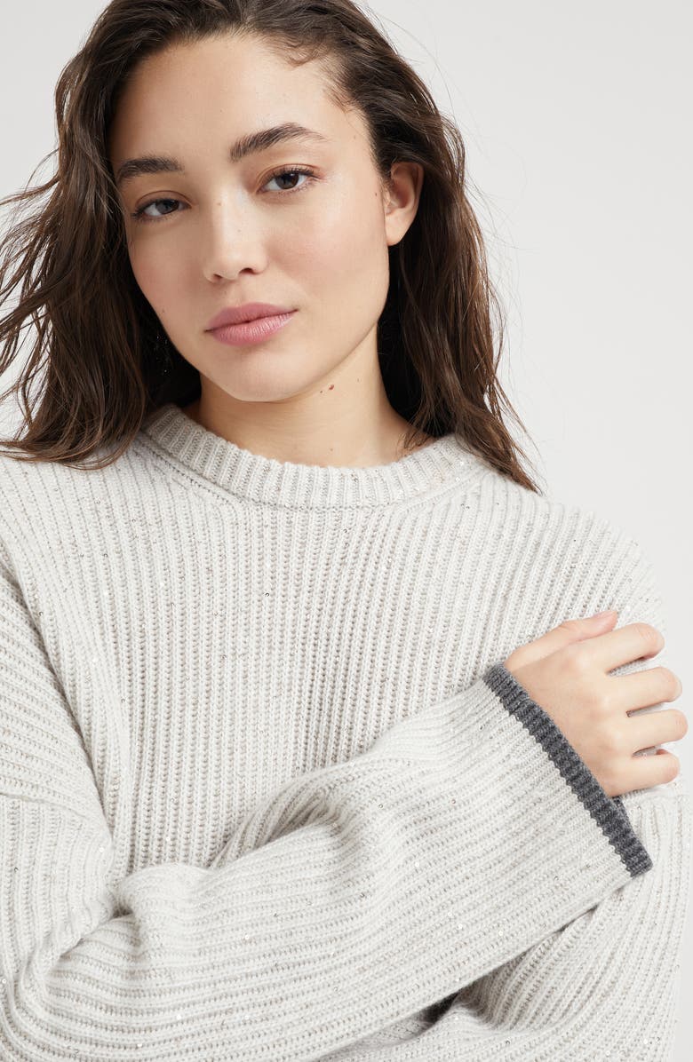 Brunello Cucinelli Dazzling sweater, Alternate, color, 