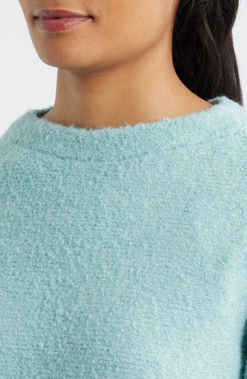 Wit & Wisdom Bouclé Sweater In Blue