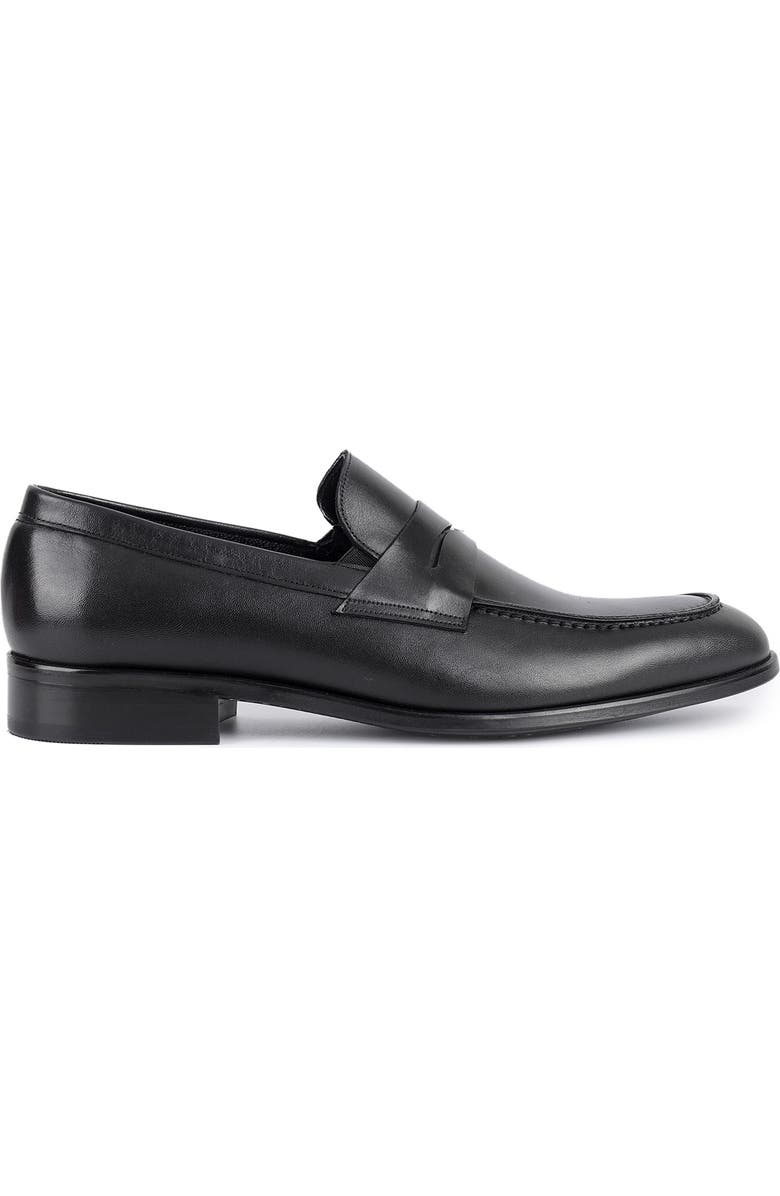 VELLAPAIS Roxton Penny Loafer, Alternate, color, Black