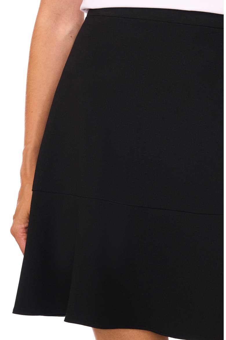 Tiered Ruffle Skirt, Alternate, color, RICH BLACK