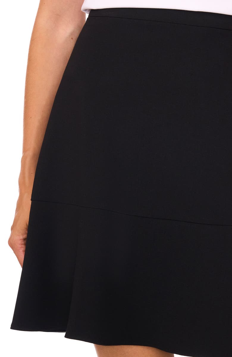 Halogen<sup>®</sup> Tiered Ruffle Skirt, Alternate, color, Rich Black
