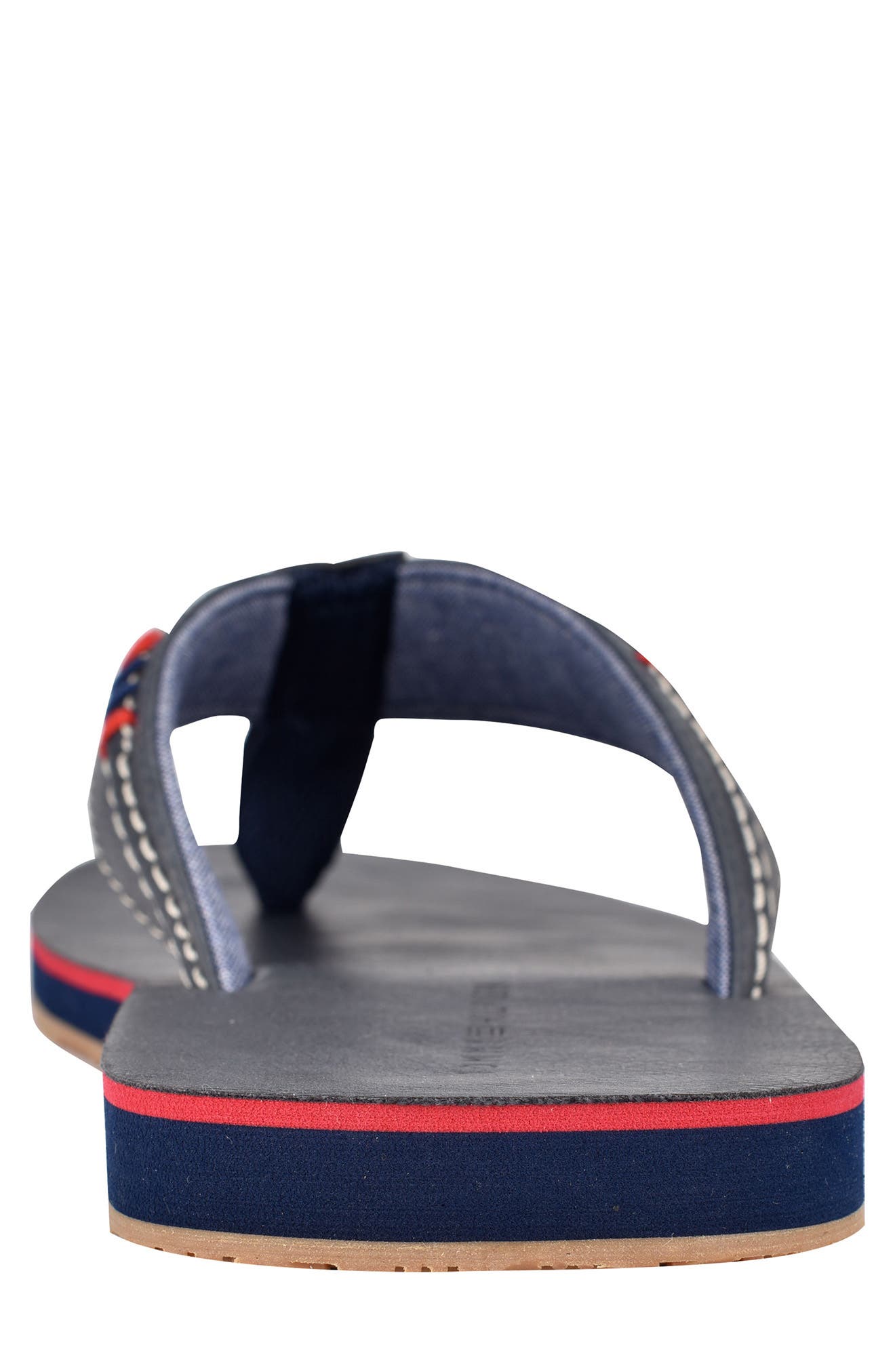 Tommy Hilfiger Destino Flip Flop, Alternate, color, Navy