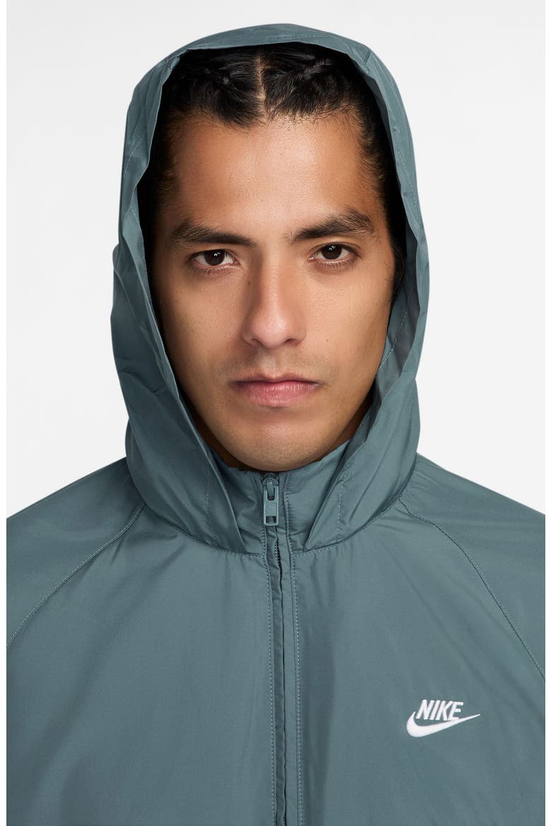 Windrunner Half-Zip Jacket, Alternate, color, MINERAL SLATE/ WHITE